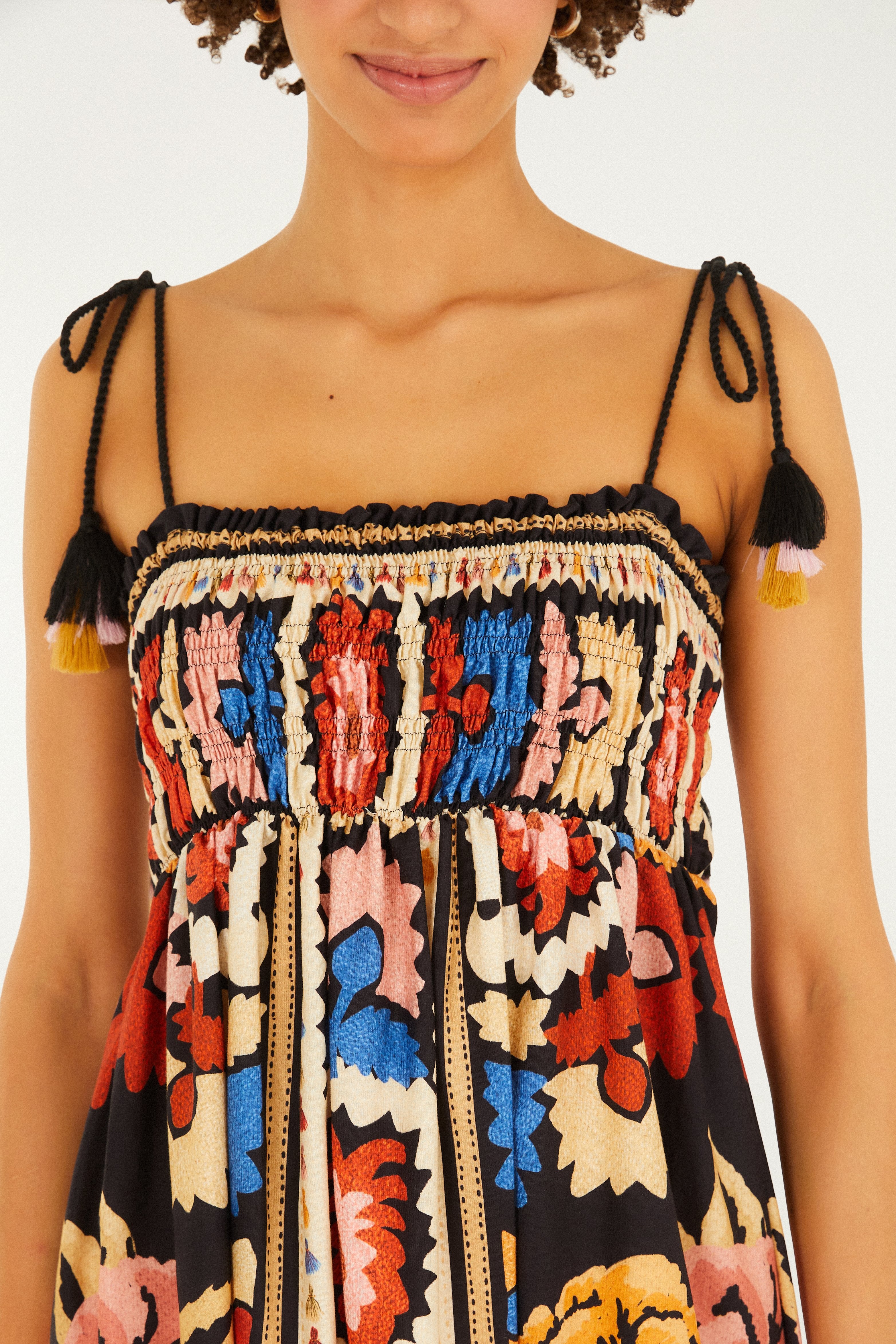 Antuerpia Scarf Print Maxi Dress