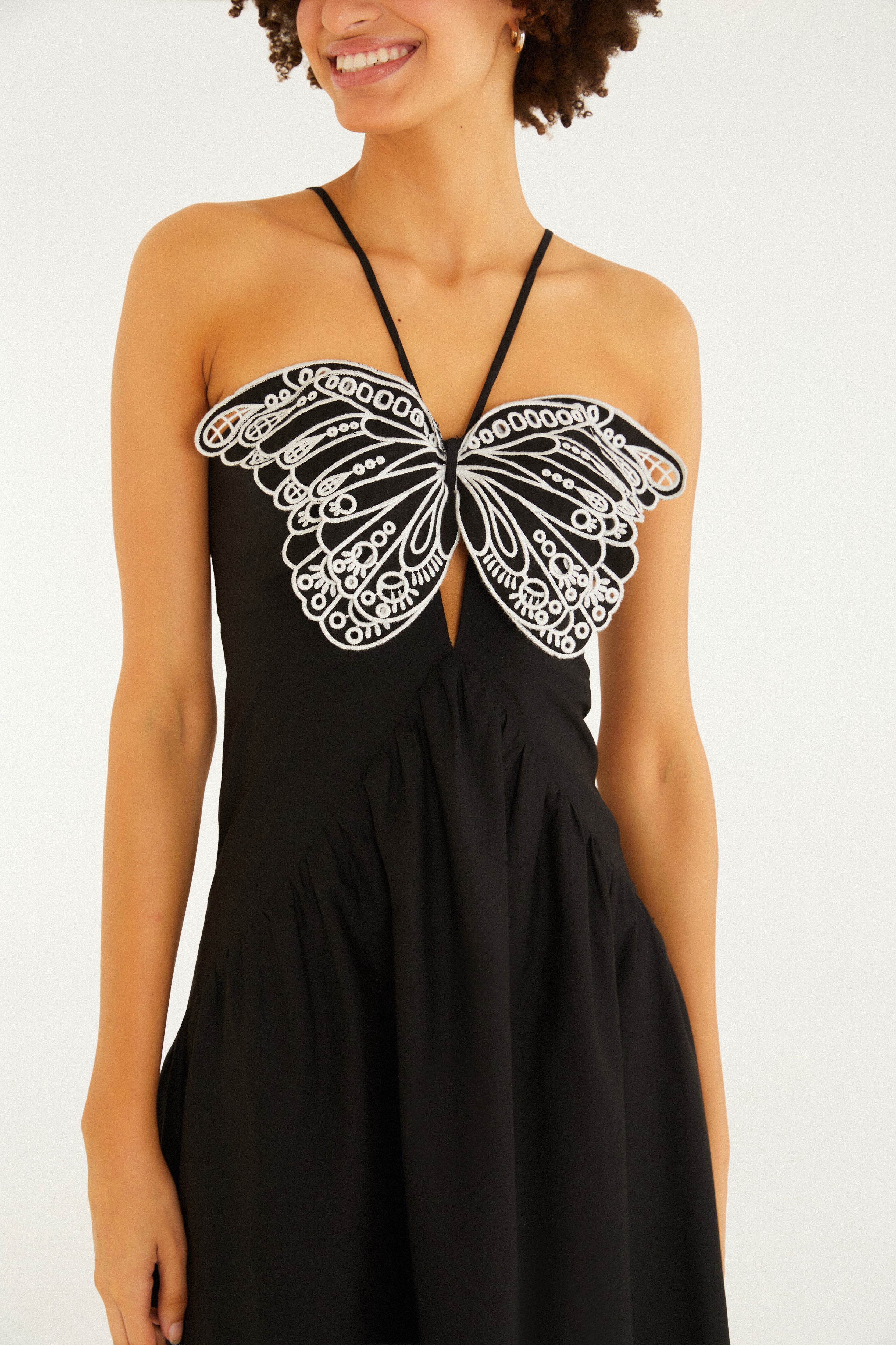 Butterfly Wing Richelieu Dress