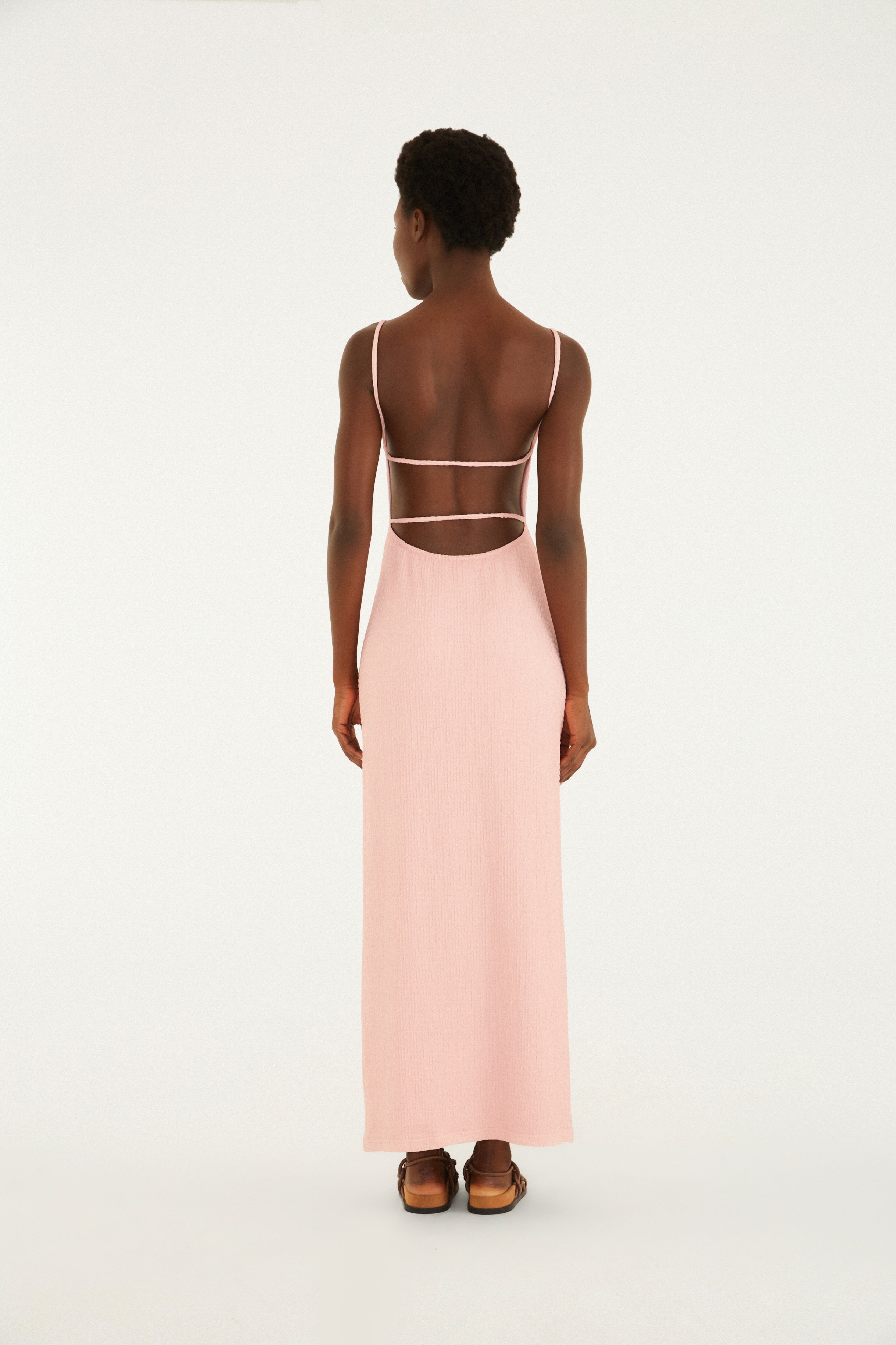 Araraquara Print Midi Dress