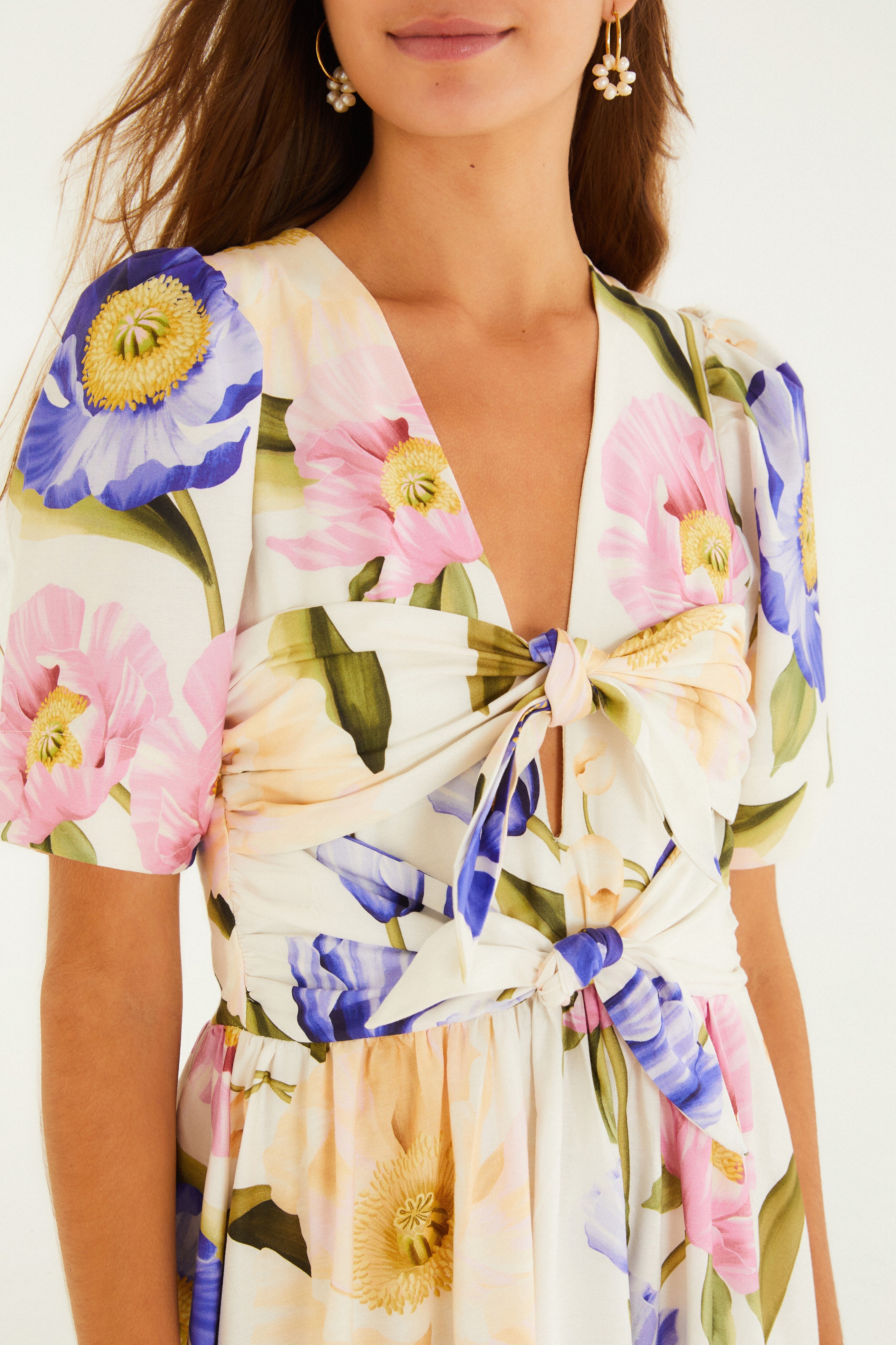 Floral Lola Print Maxi Dress