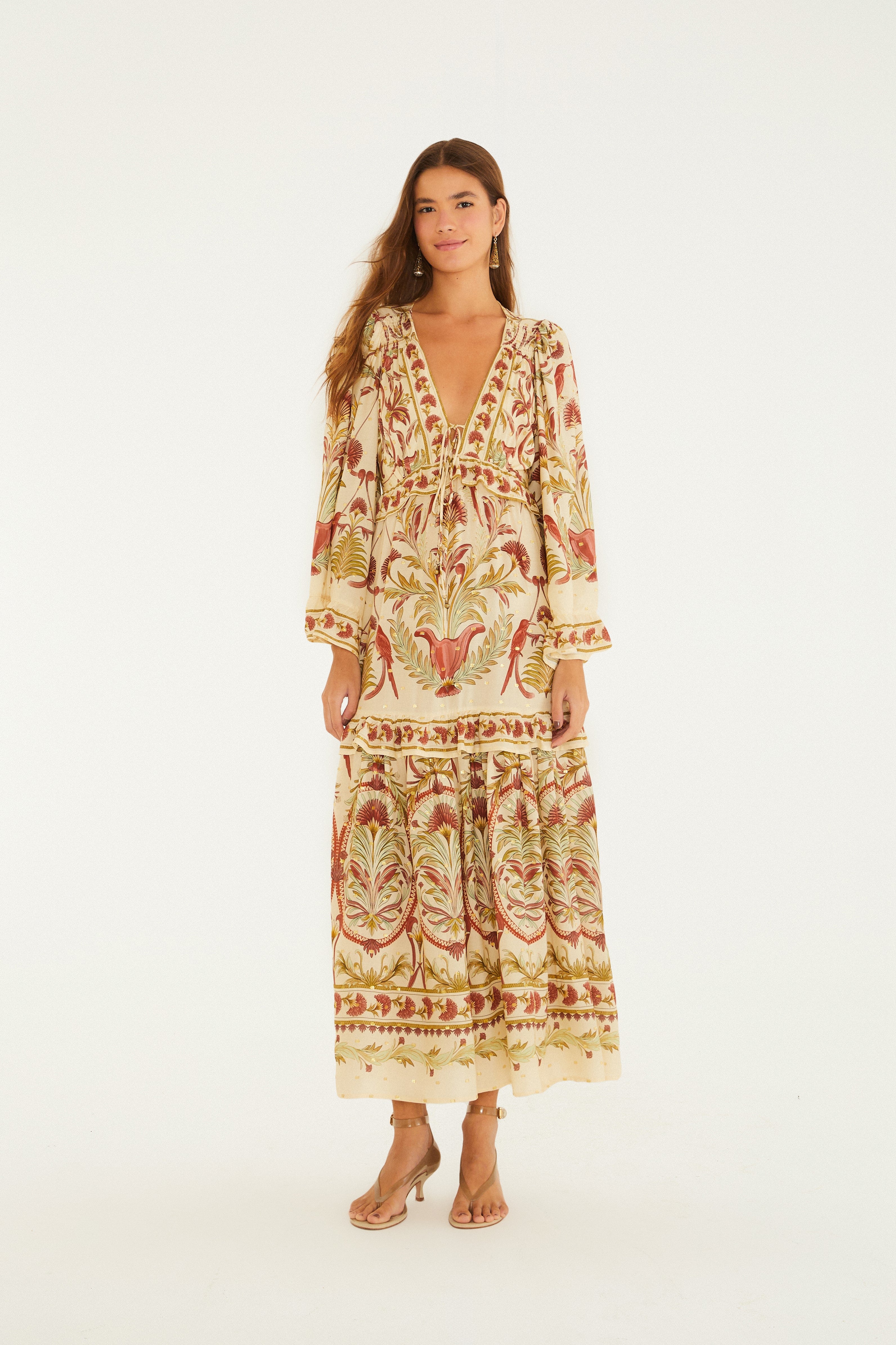 Louise Garden Print Dress