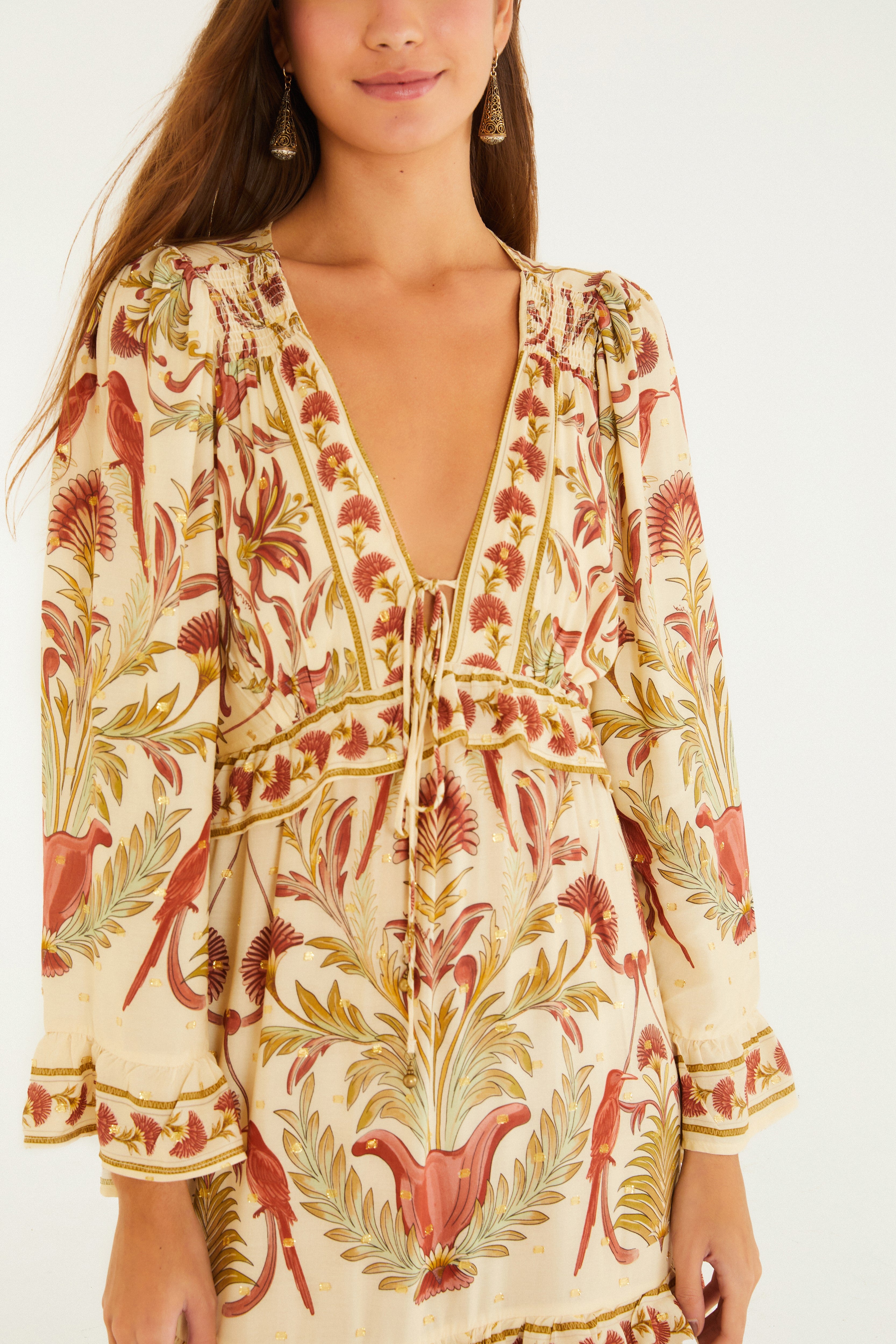 Louise Garden Print Dress