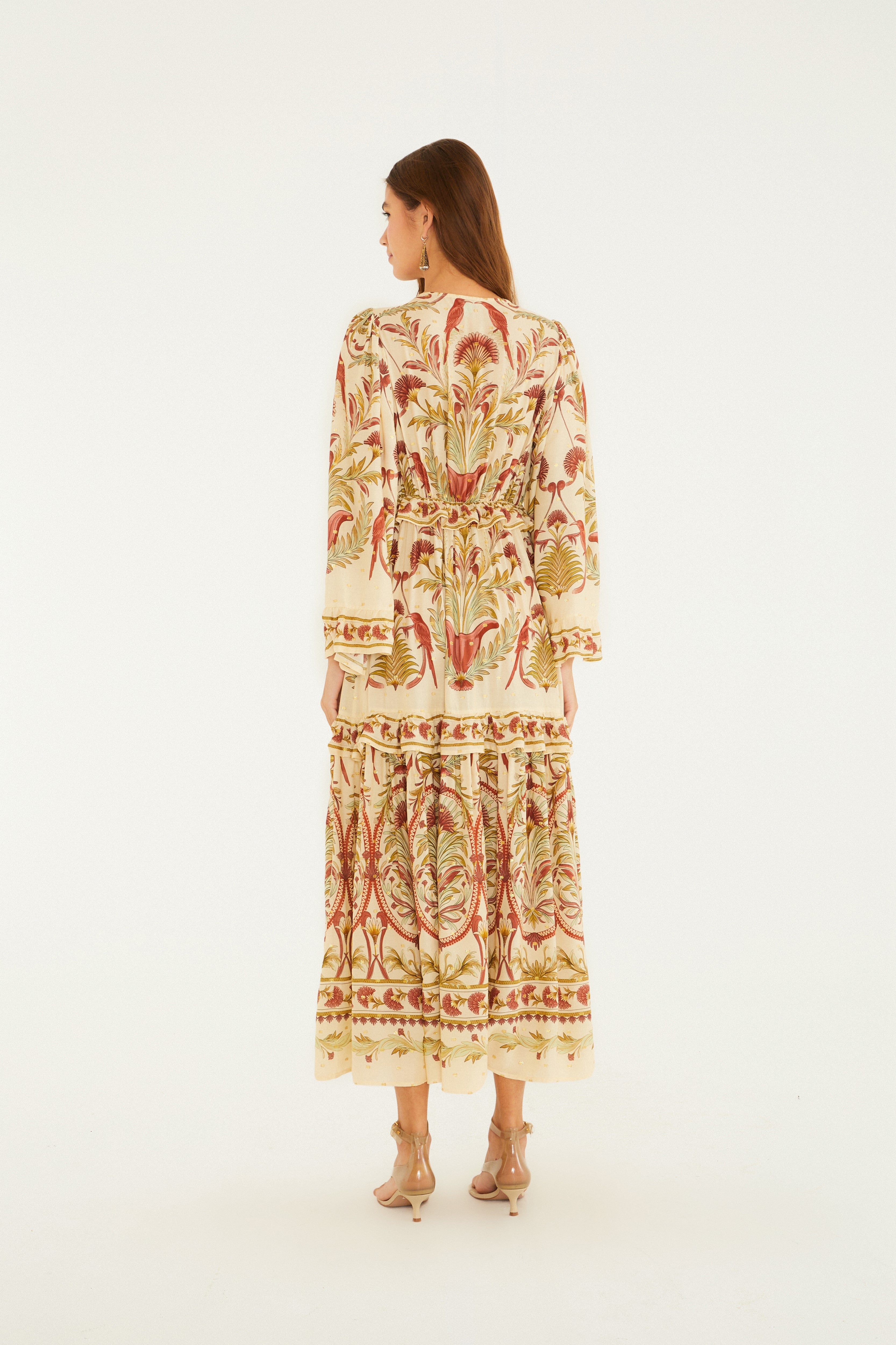 Louise Garden Print Dress
