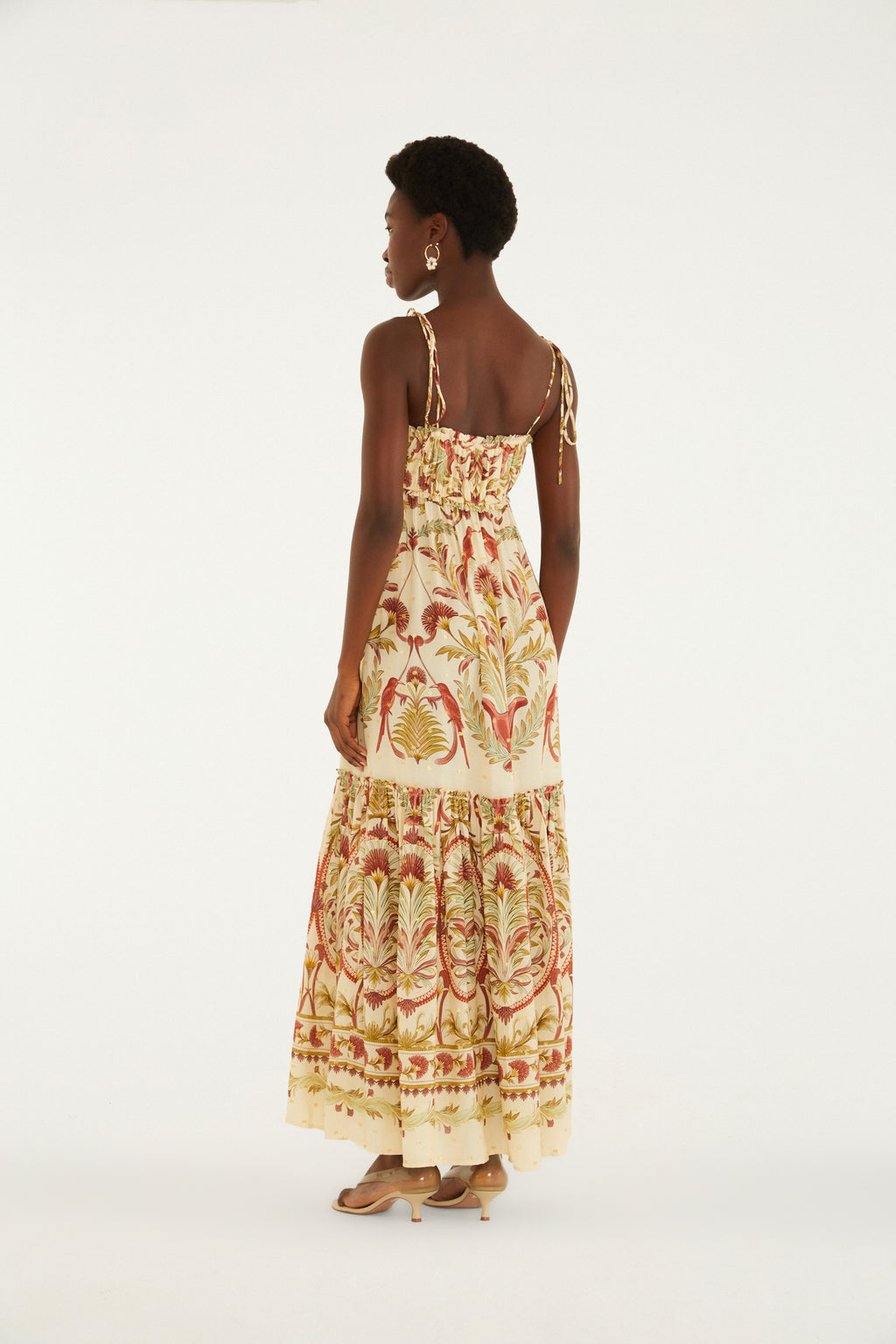 Louise Garden Print Maxi Dress