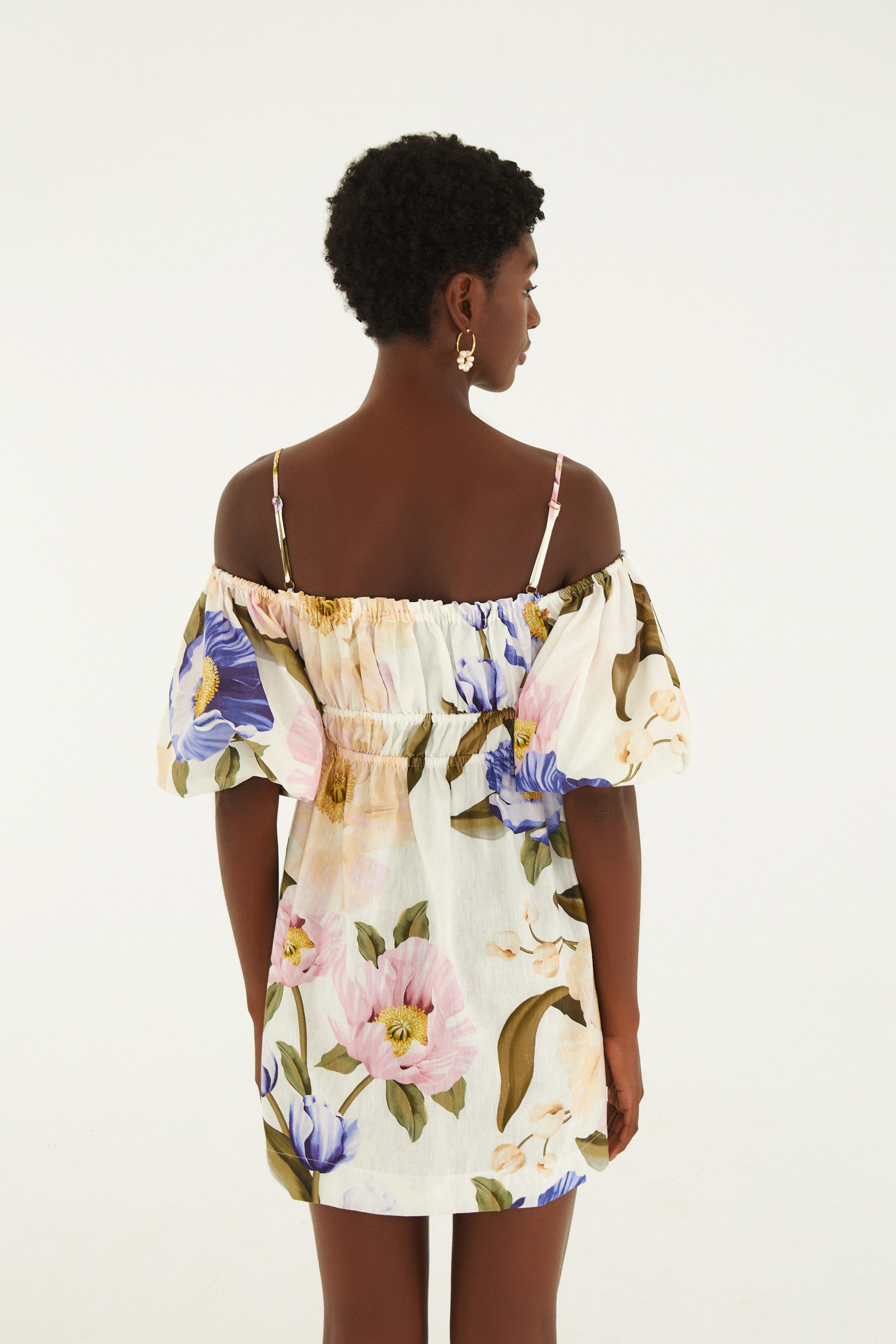 Floral Lola Print Short Dress