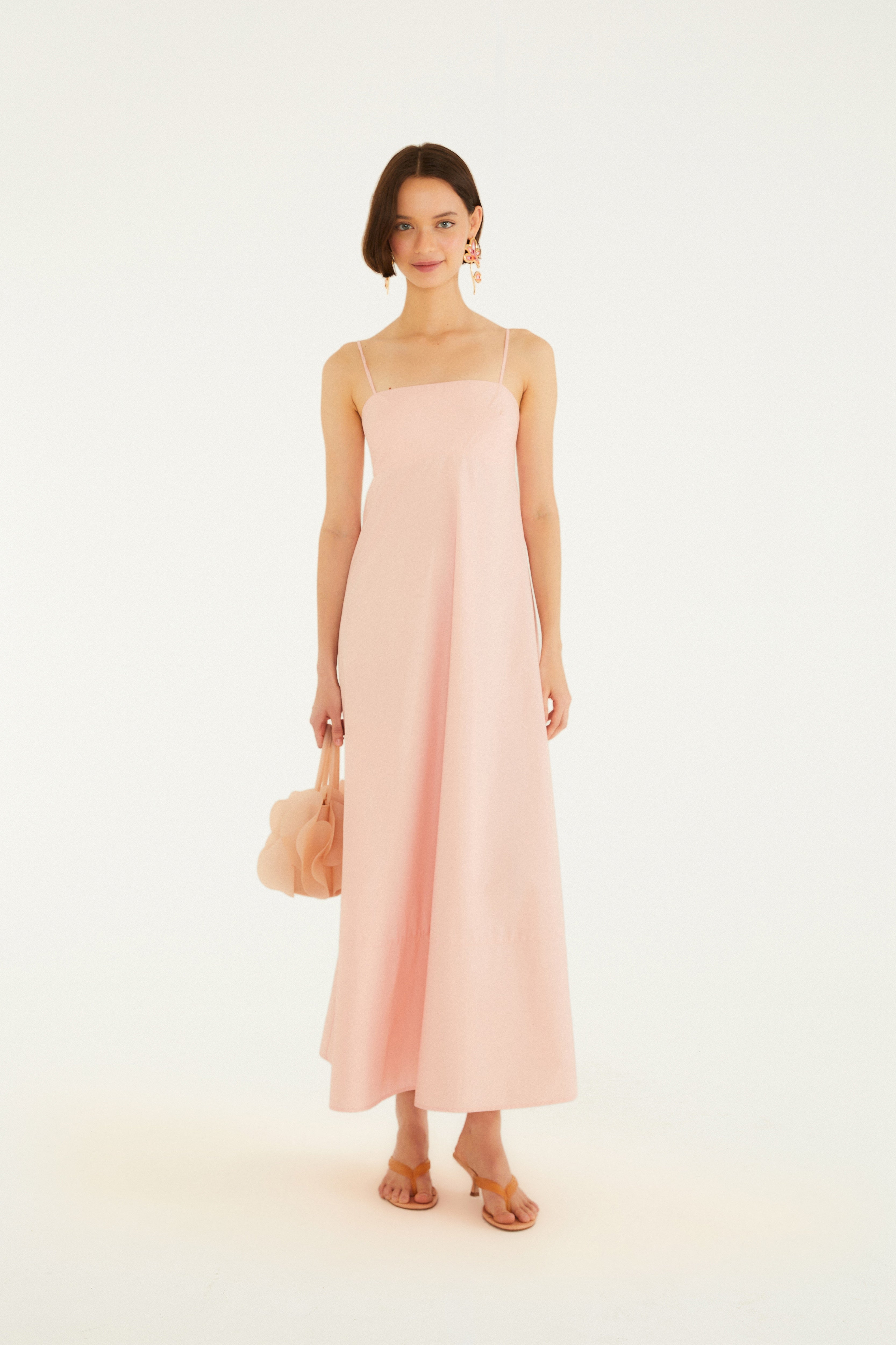 Voluminous Midi Dress