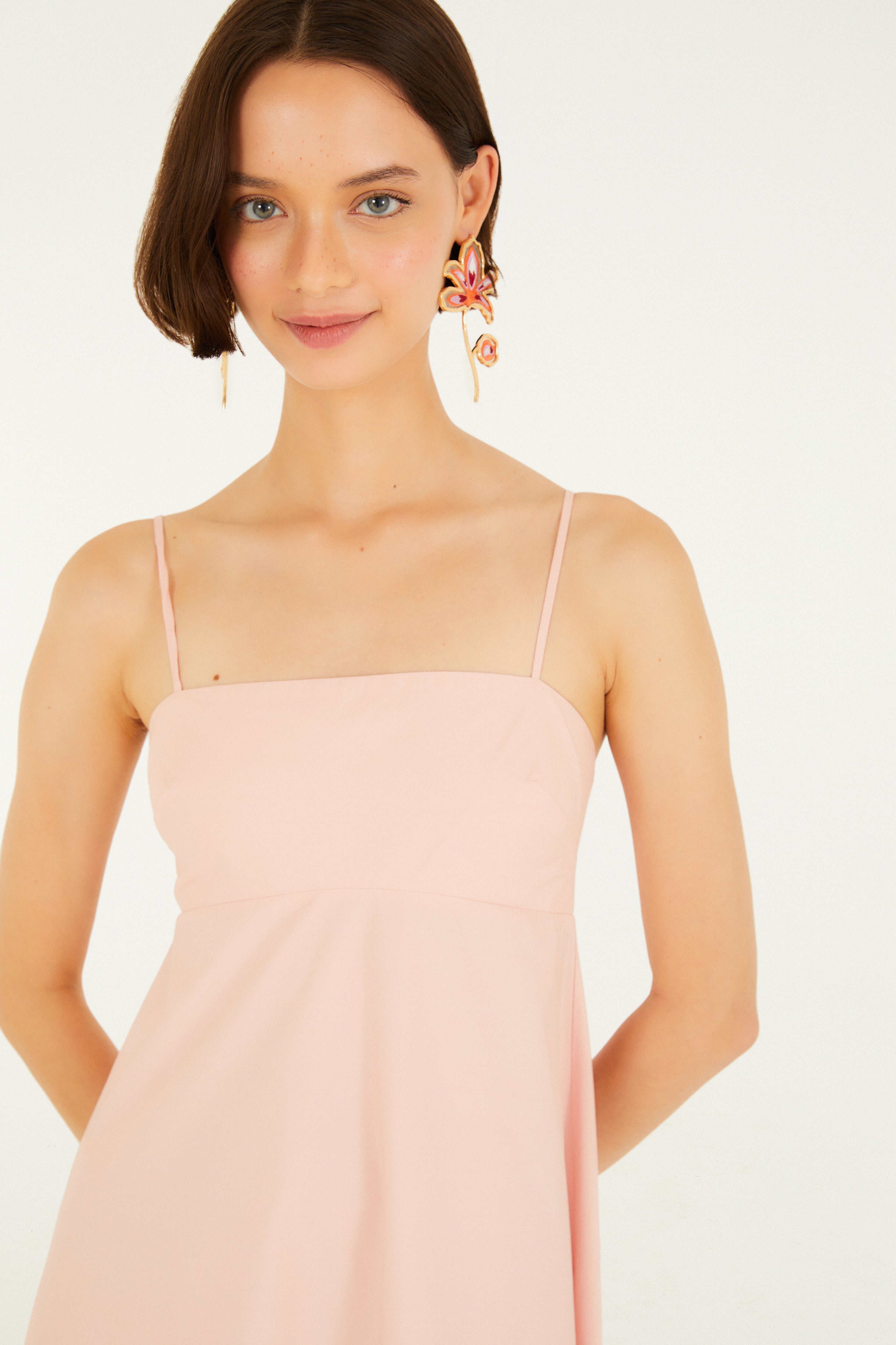 Voluminous Midi Dress