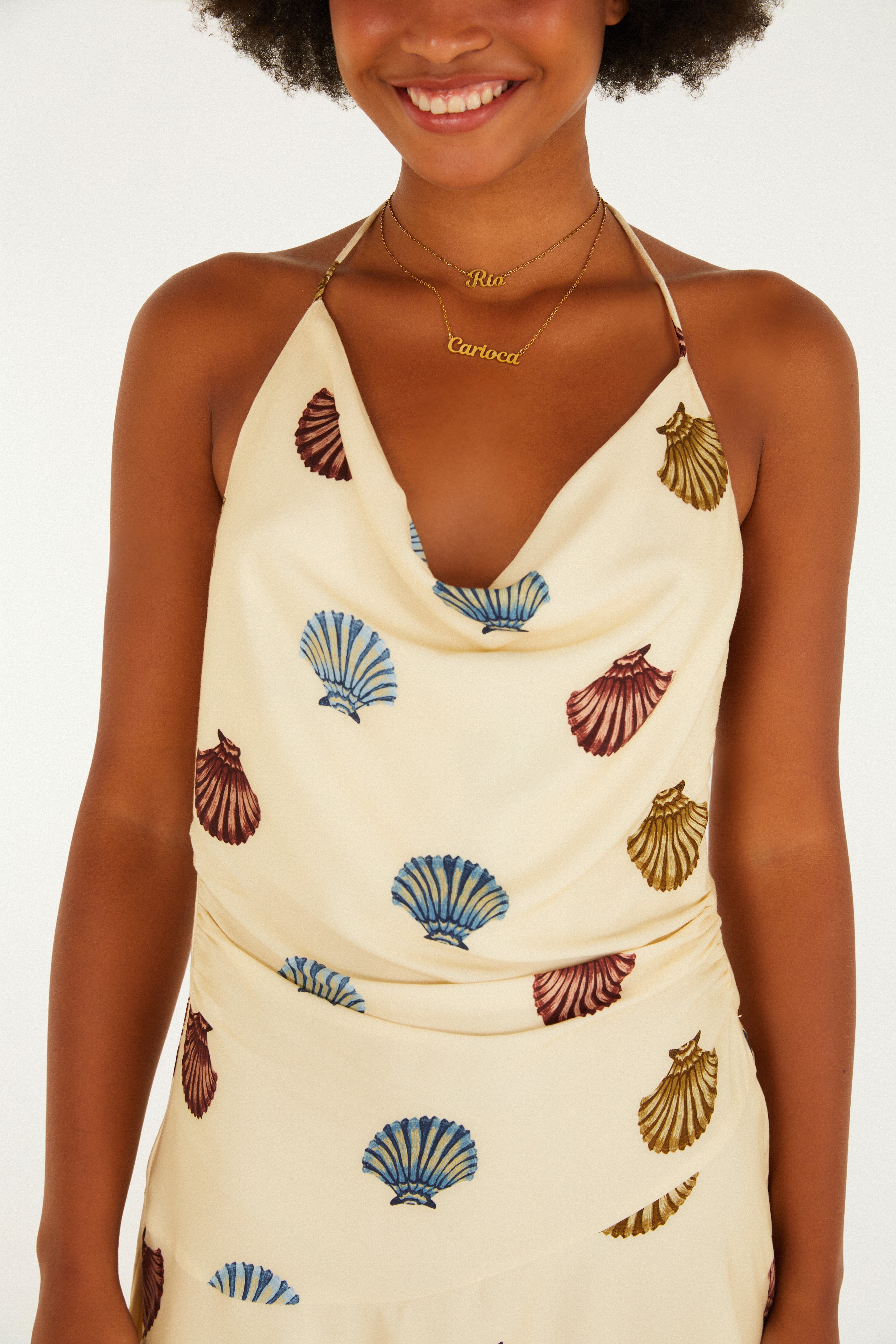 Conchita Print Short Dress