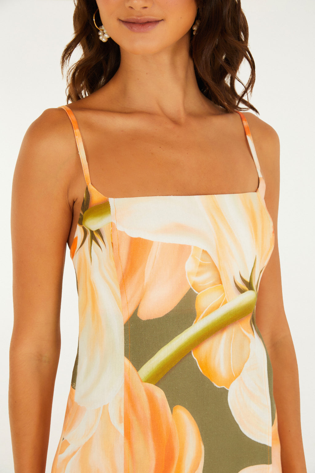 Amarilis Print Strappy Short Dress