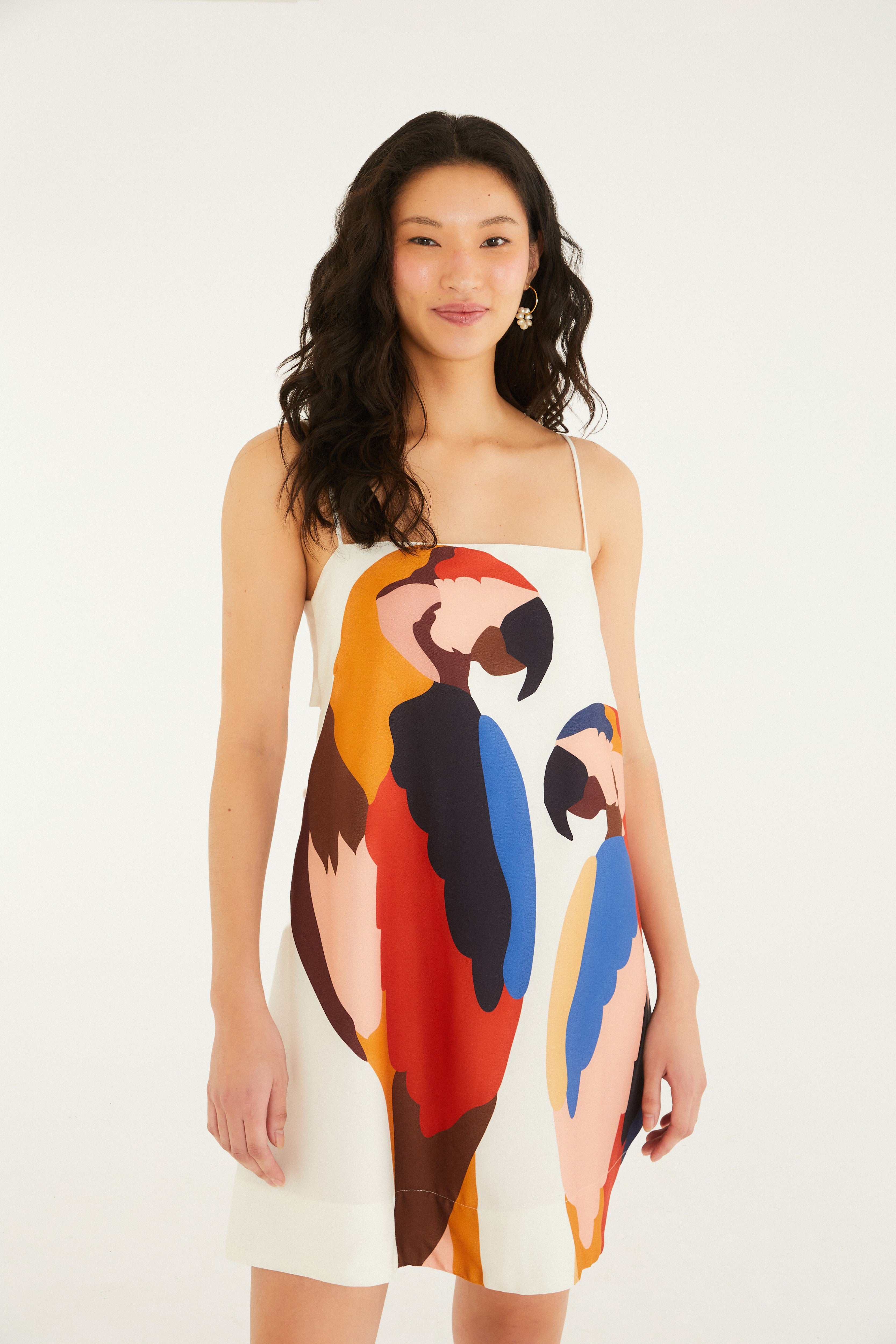 Short Araraquara Print Dress